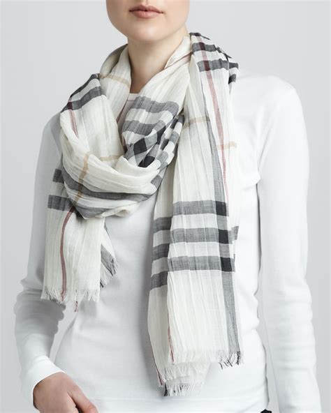 burberry gauze scarf|burberry scarf.